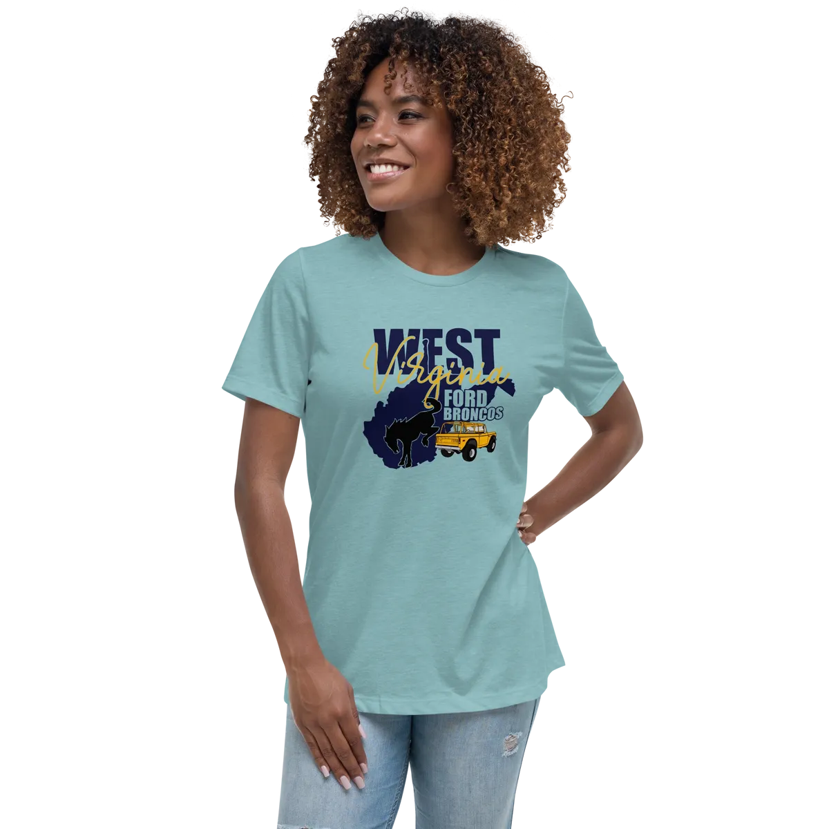 West Virginia Ford Broncos Women's T-shirt Alternative