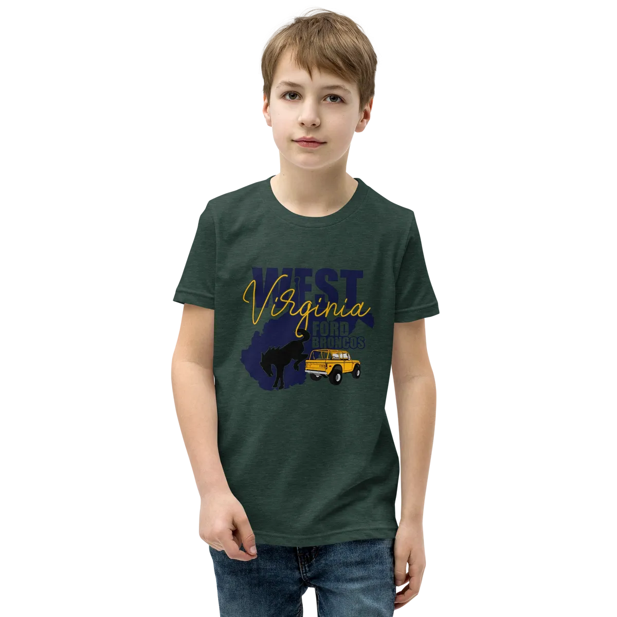 West Virginia Ford Broncos Children's T-shirt alternative