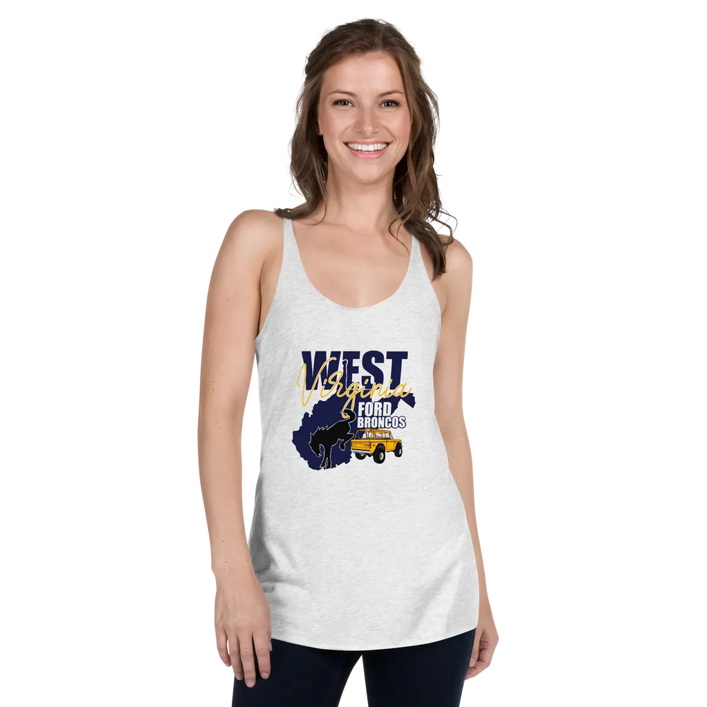 West Virgina Ford Broncos Tank Top alternative