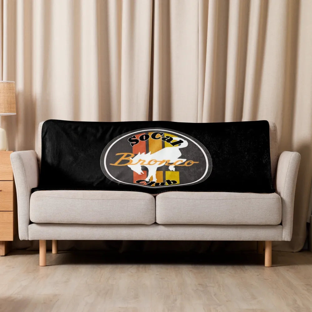 SoCal Bronco Club Sherpa Blanket