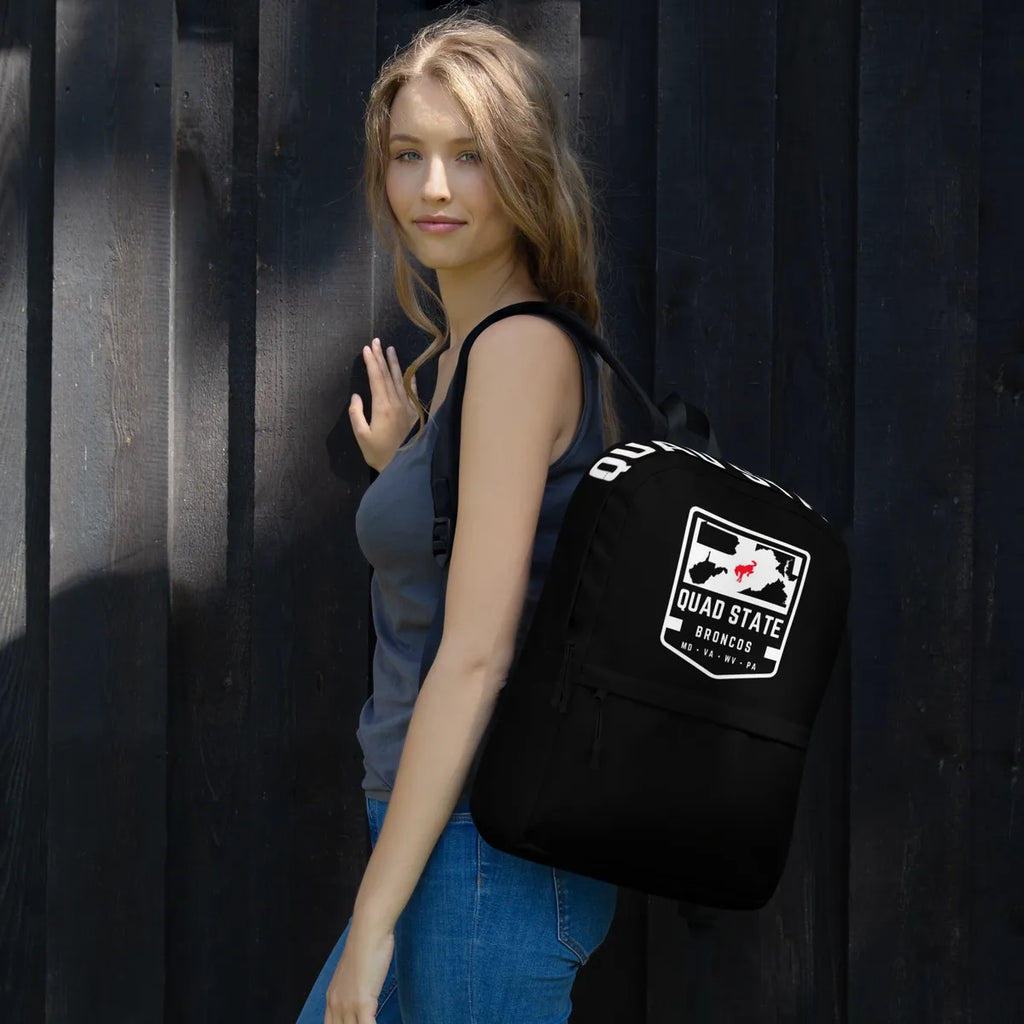 Quad State Broncos backpack