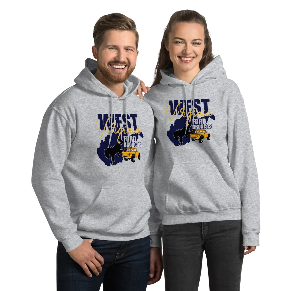 West Virginia Ford Bronco Hoodie Main image