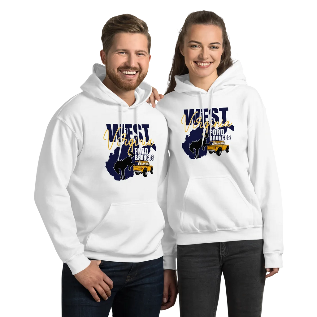 West Virginia Ford Bronco Hoodie