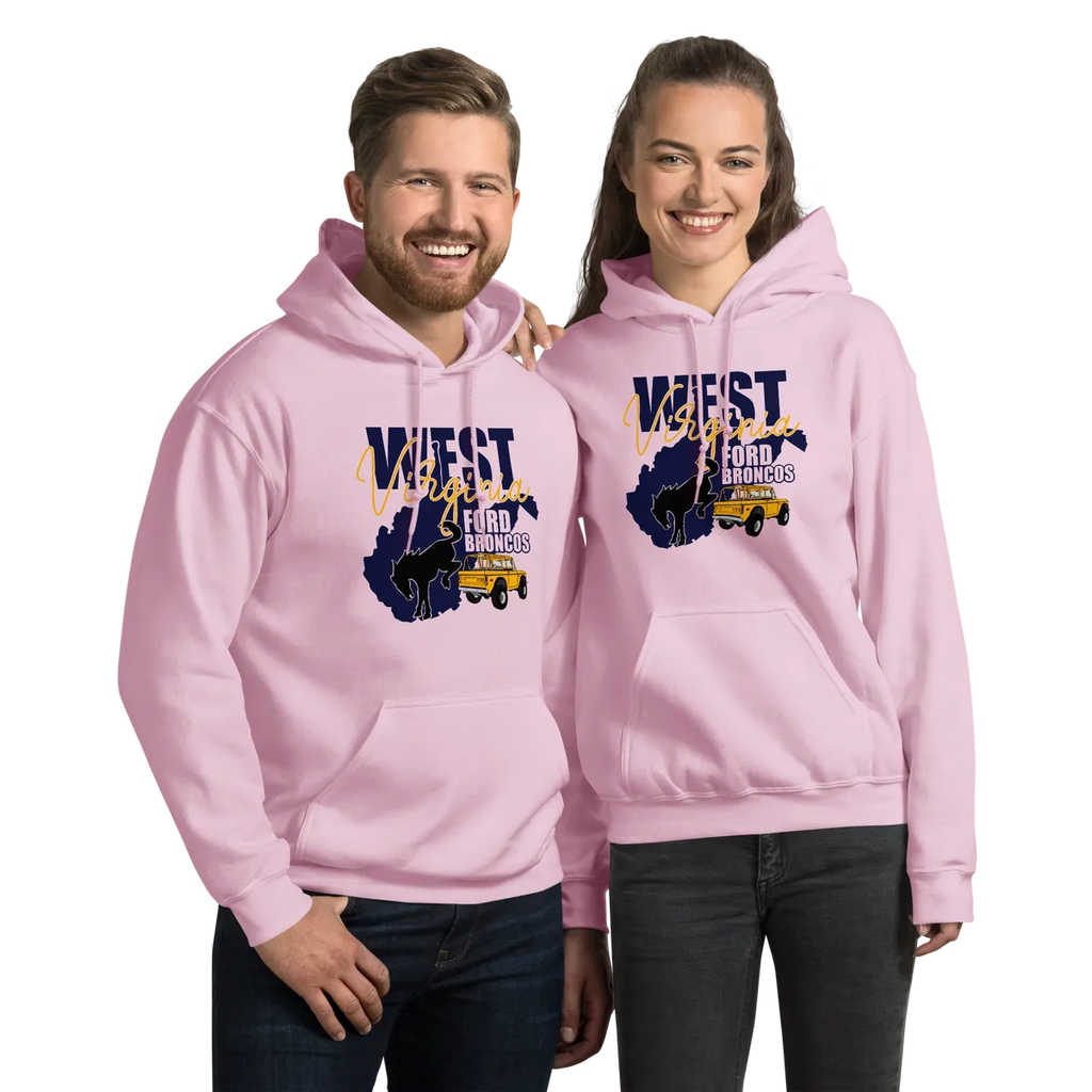 West Virginia Ford Bronco Hoodie