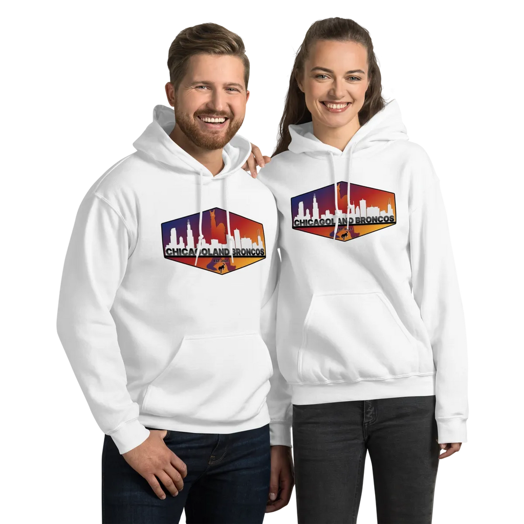 Chicagoland Broncos Hoodies (Front Logo only)