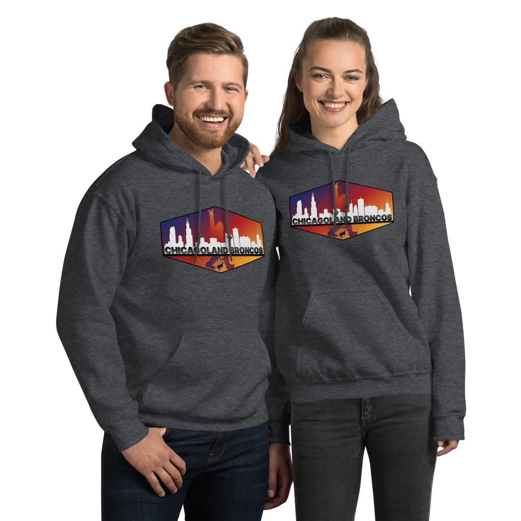 Chicagoland Broncos Hoodies (Front Logo only)