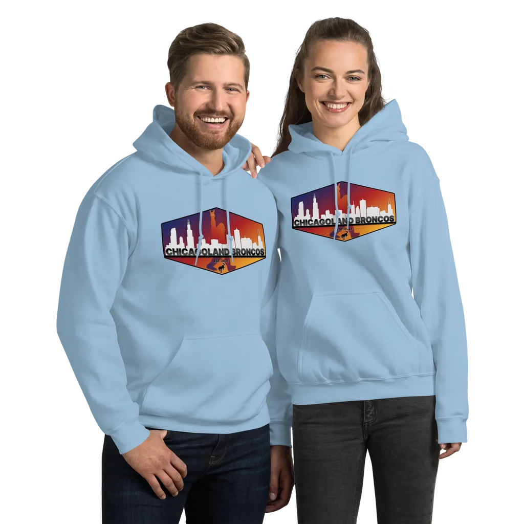Chicagoland Broncos Hoodies (Front Logo only)