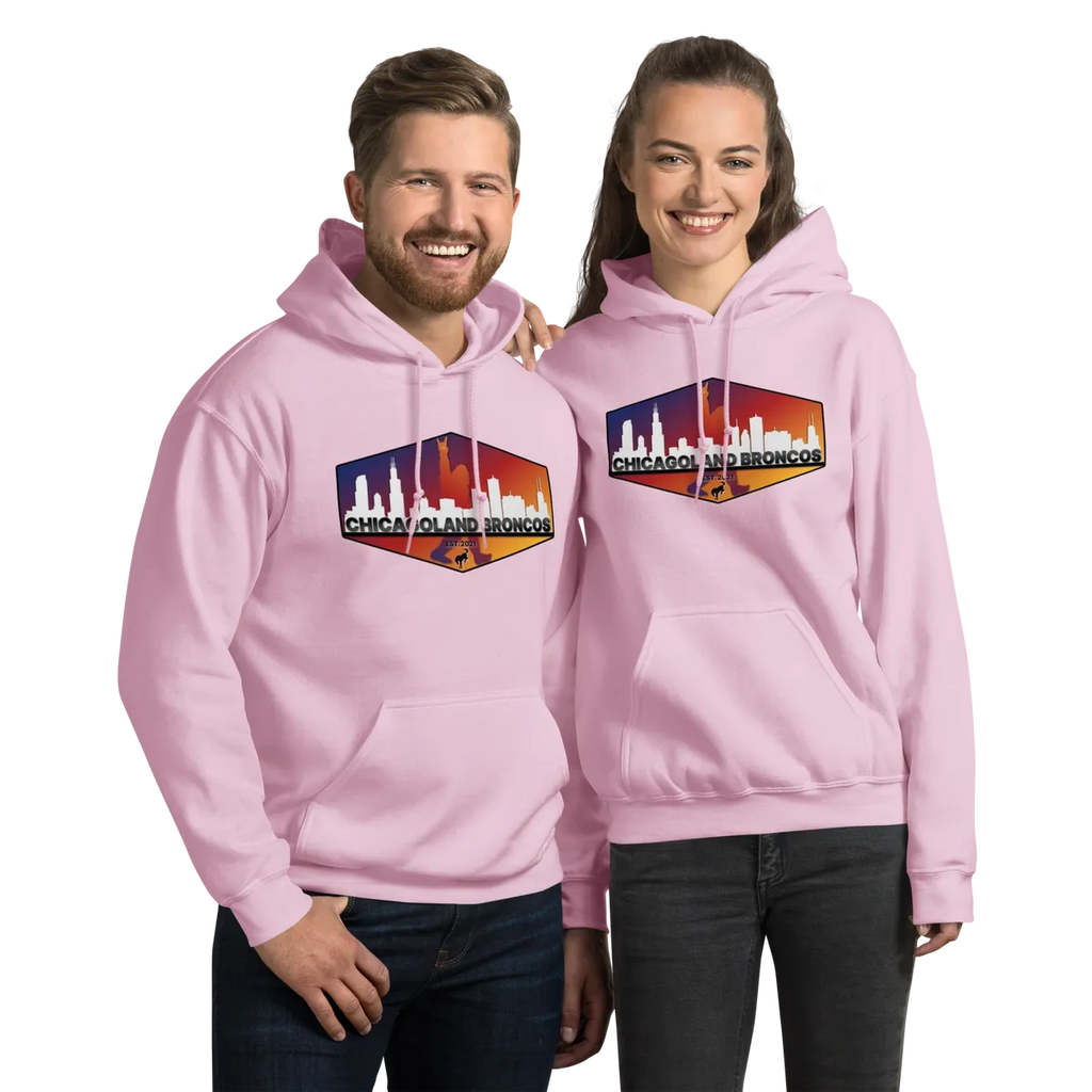 Chicagoland Broncos Hoodies (Front Logo only)