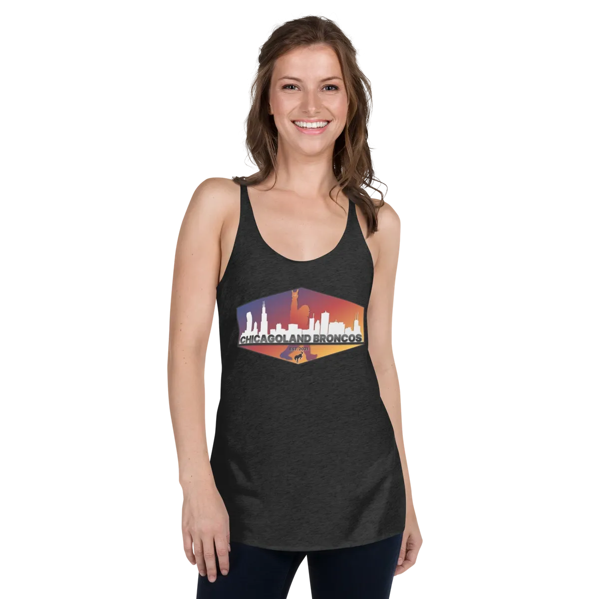 Chicagoland Broncos Women's Razorback Tank Main image