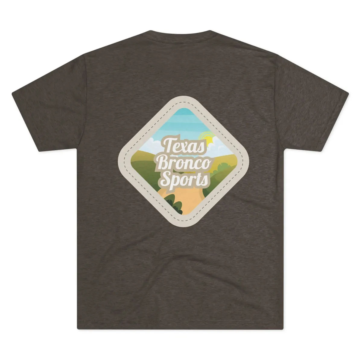 Texas Bronco Sport T-shirt (Landscape collection)