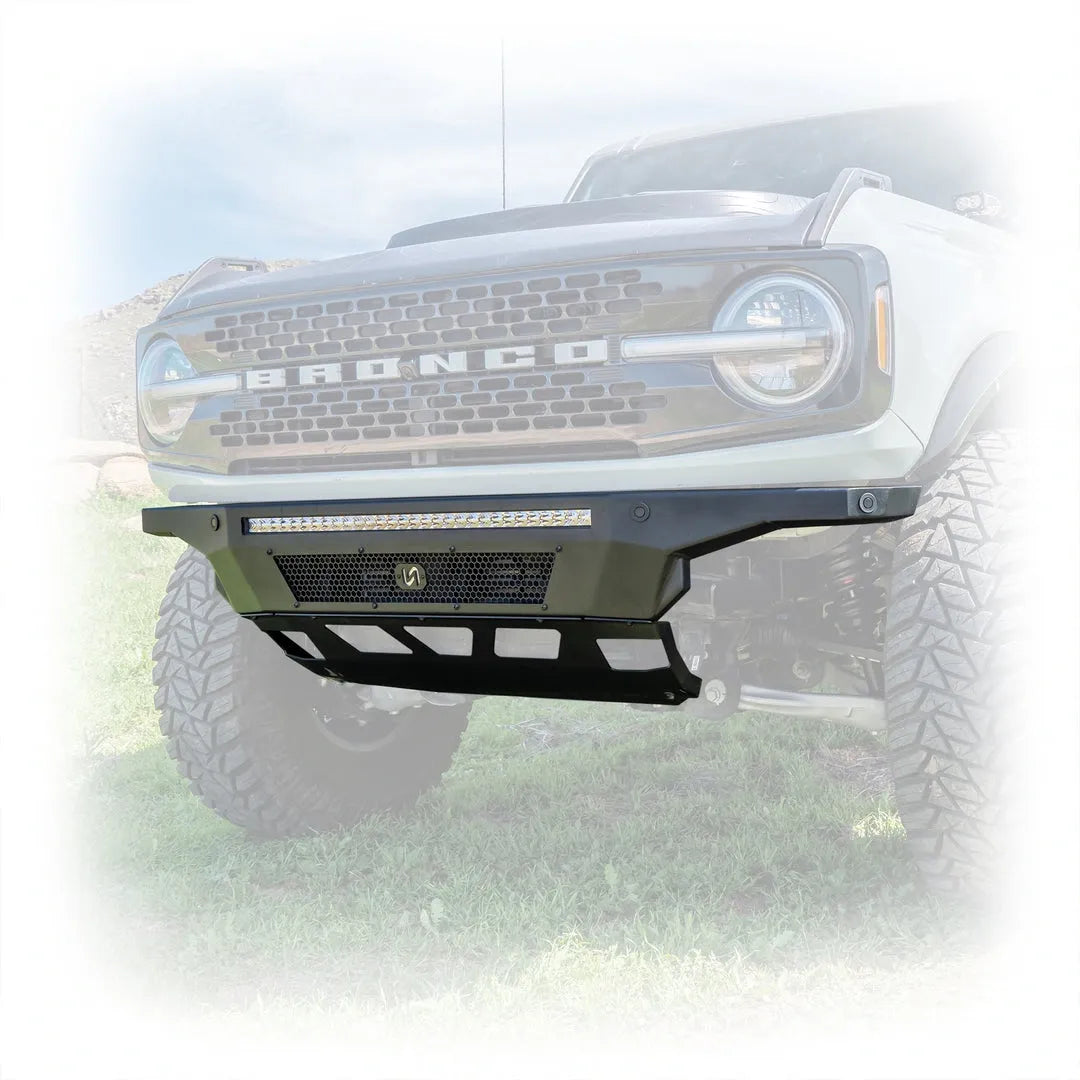 2021+ Ford Bronco Hyperlyte Front Bumper & Skid Plate Main image