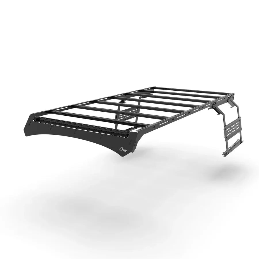Modular full roof racks with pak rax