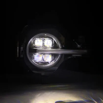 AlphaRex 21+ Ford Bronco/Bronco Raptor NOVA LED Projector Headlights | Black |