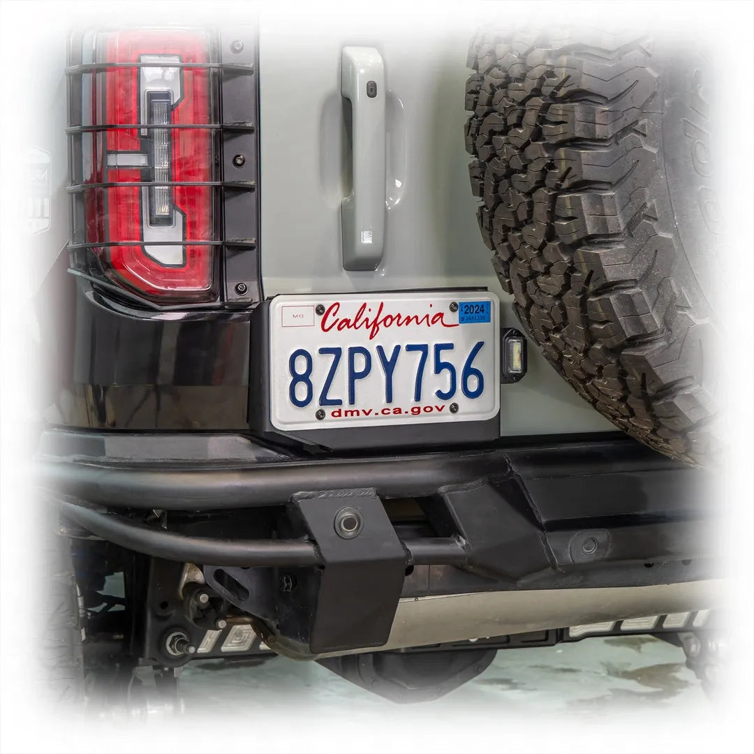 2021+ Ford Bronco License Plate Relocation Bracket Main image
