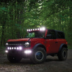 6XL LINKABLE BUMPER LIGHT KIT - FORD 2021-ON BRONCO; 2022-ON BRONCO RAPTOR; NOTE: W/ OEM MODULAR STEEL BUMPER