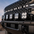 6XL LINKABLE BUMPER LIGHT KIT - FORD 2021-ON BRONCO; 2022-ON BRONCO RAPTOR; NOTE: W/ OEM MODULAR STEEL BUMPER