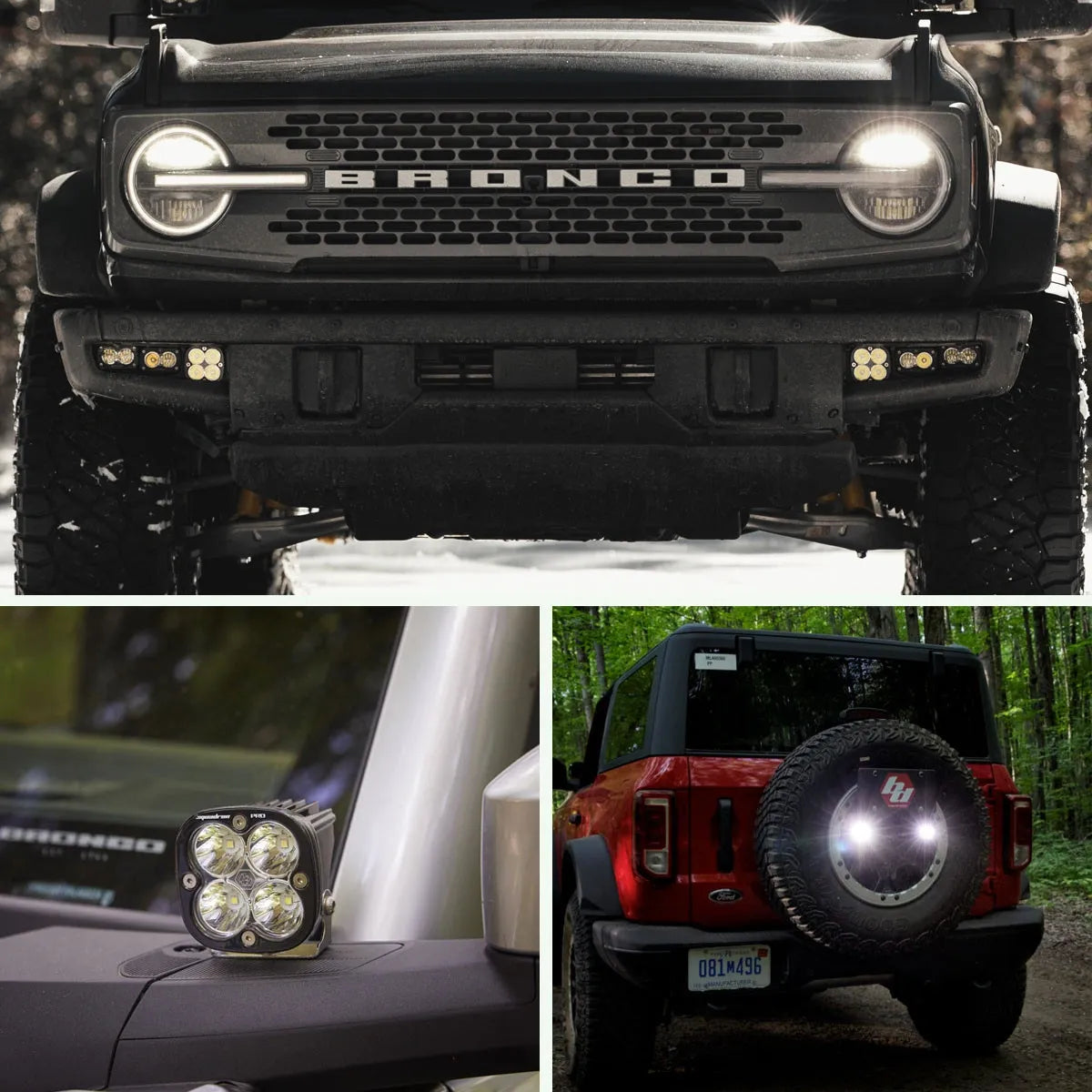 FORD BRONCO ('21-ON) "STAGE 1" LIGHT BUNDLE Main image