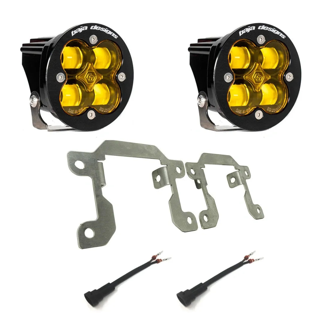 Squadron SAE Fog Pocket Light Kit; 2021-On Bronco NOTE: w/ OEM Plastic Bumper/Capable Bumper