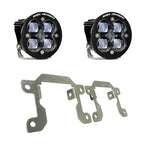 Squadron SAE Fog Pocket Light Kit; 2021-On Bronco NOTE: w/ OEM Plastic Bumper/Capable Bumper