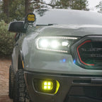 Squadron SAE Fog Pocket Light Kit; 2021-On Bronco NOTE: w/ OEM Plastic Bumper/Capable Bumper