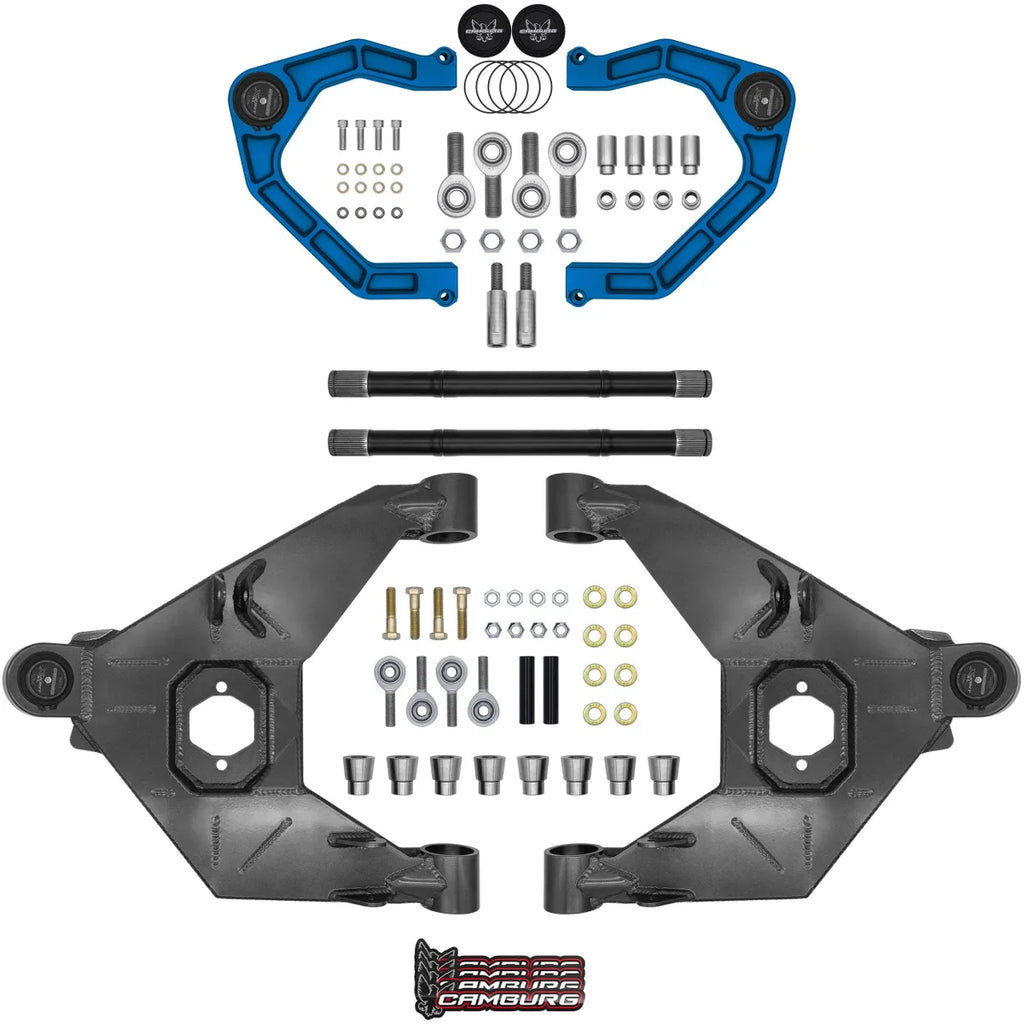 Camburg Engineering 2021-2025 Ford Bronco Excludes Raptor Blue KINETIK X-Joint XL Trail Series Long Travel Kit (4door)