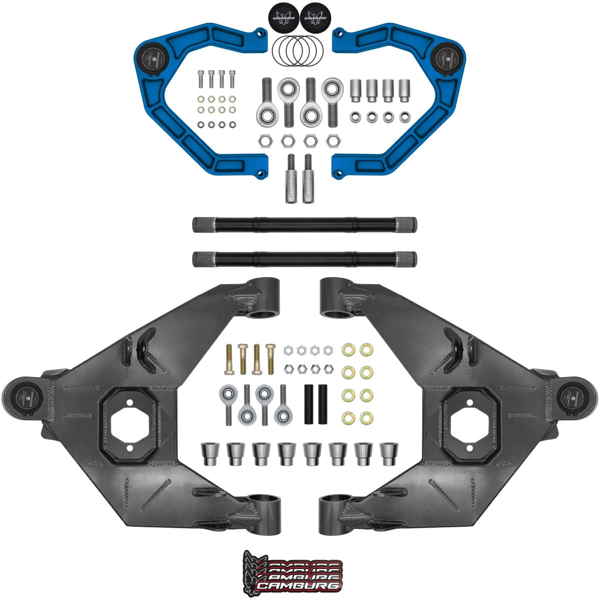 Camburg Engineering 2021-2025 Ford Bronco Excludes Raptor Blue KINETIK X-Joint XL Trail Series Long Travel Kit (4door)
