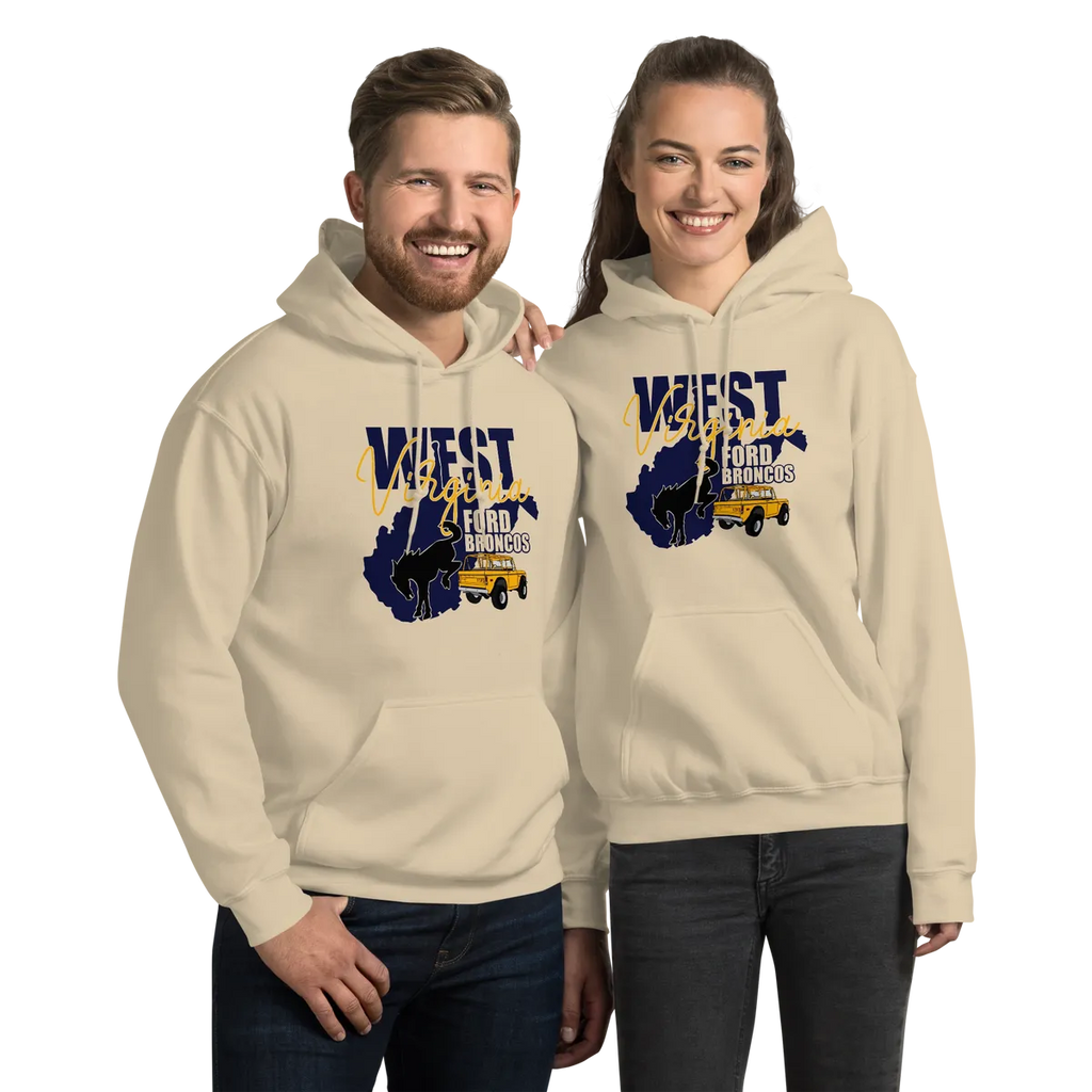 West Virginia Ford Bronco Hoodie Alternative