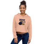 West Virginia Ford Broncos Crop Hoodie Alternative