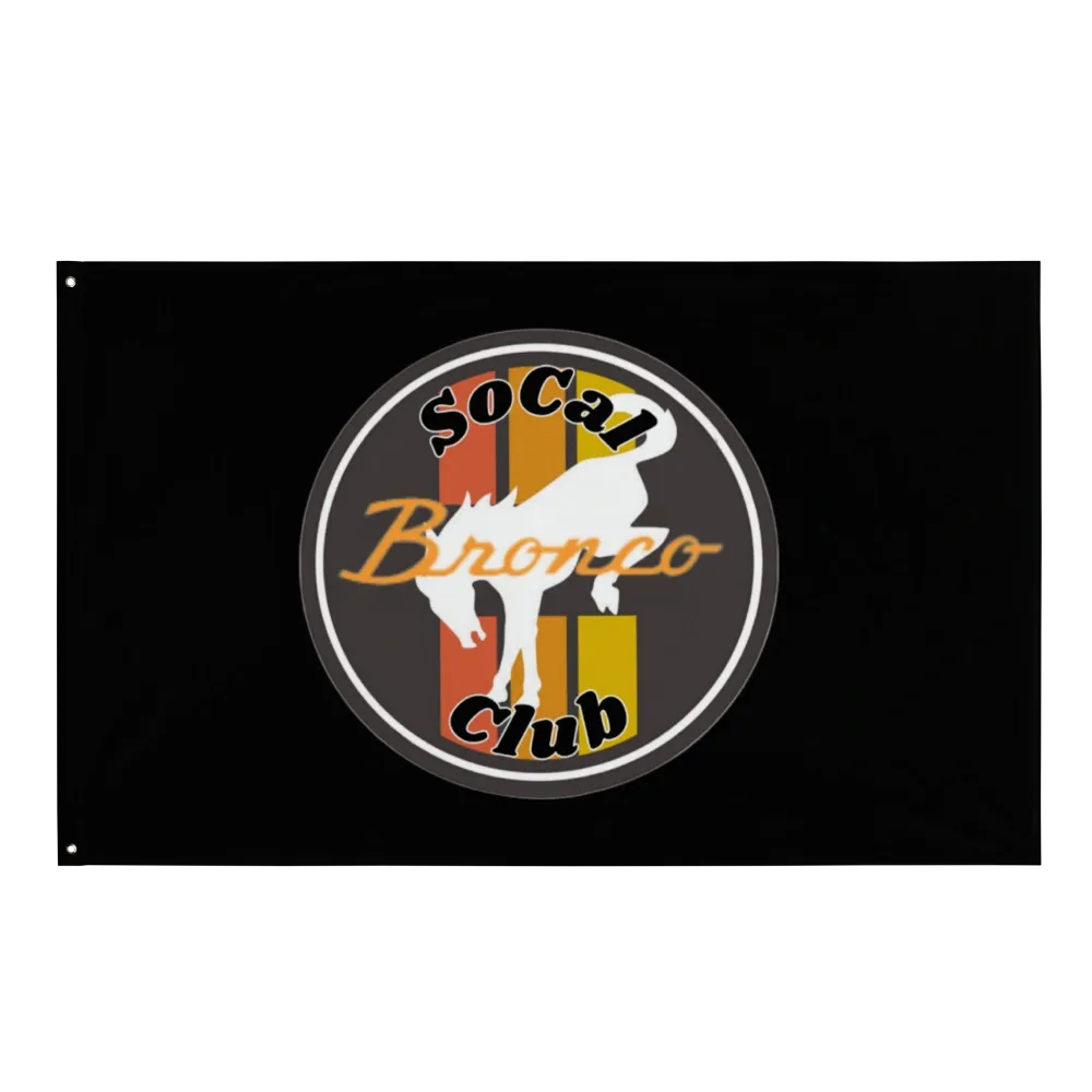 SoCal Broncos Flag (single sided)
