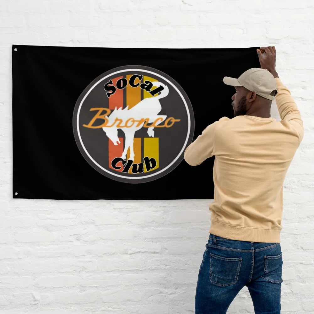SoCal Broncos Flag (single sided)