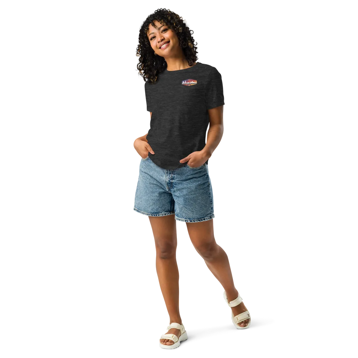 Chicagoland Broncos Women's T-shirt (double side logo)