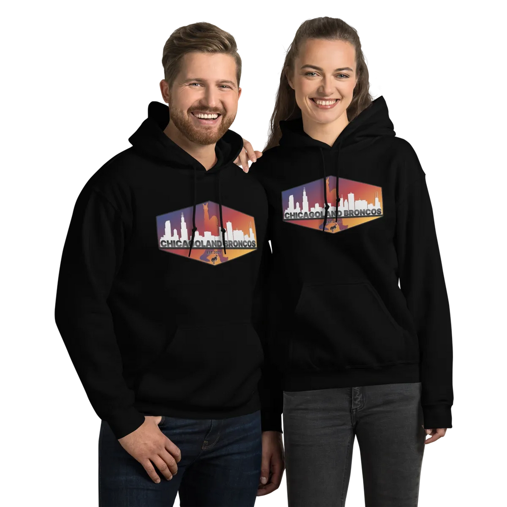 Chicagoland Broncos Hoodies (Front Logo only)