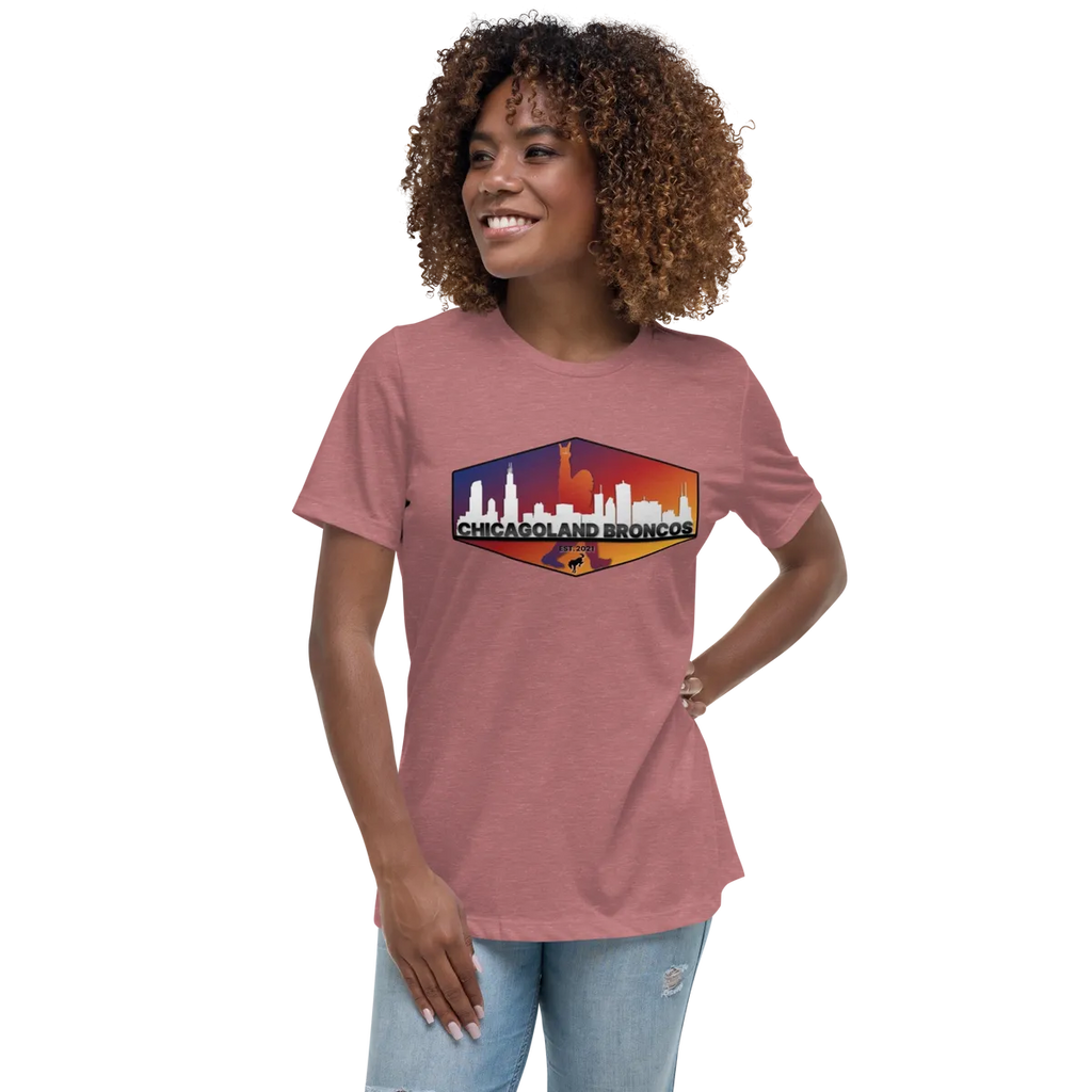 Chicagoland Bronco Women's T-shirt (front logo only)