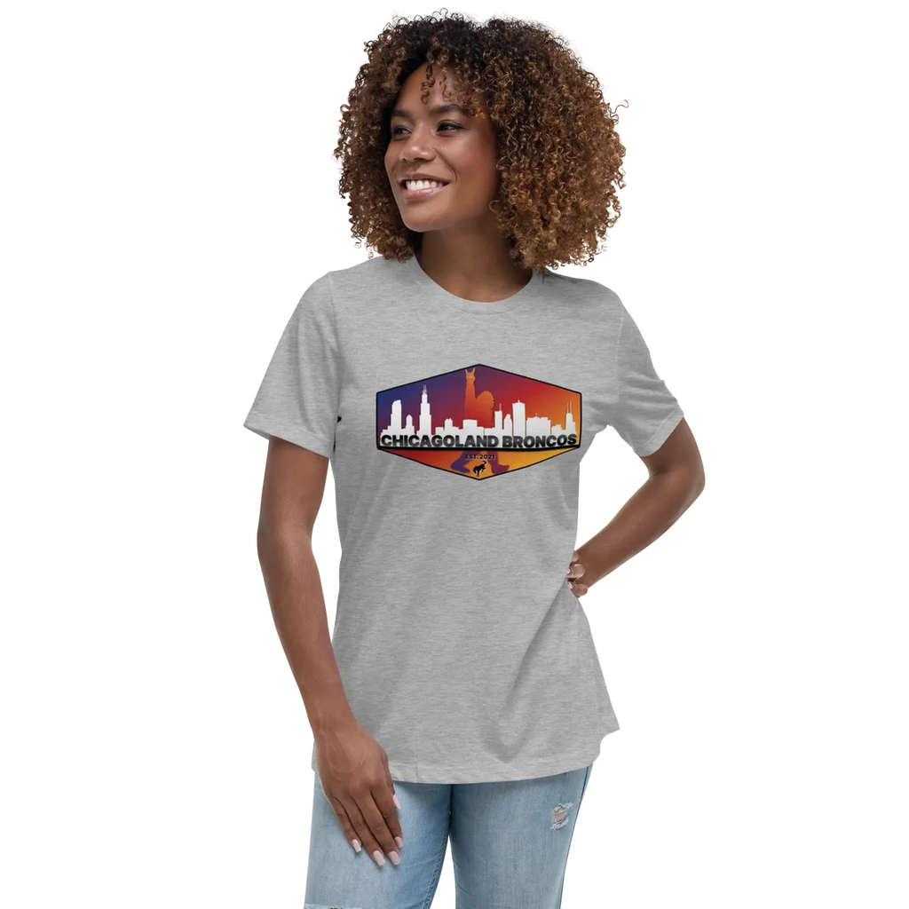 Chicagoland Bronco Women's T-shirt (front logo only)