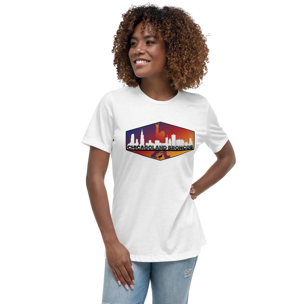 Chicagoland Bronco Women's T-shirt (front logo only)