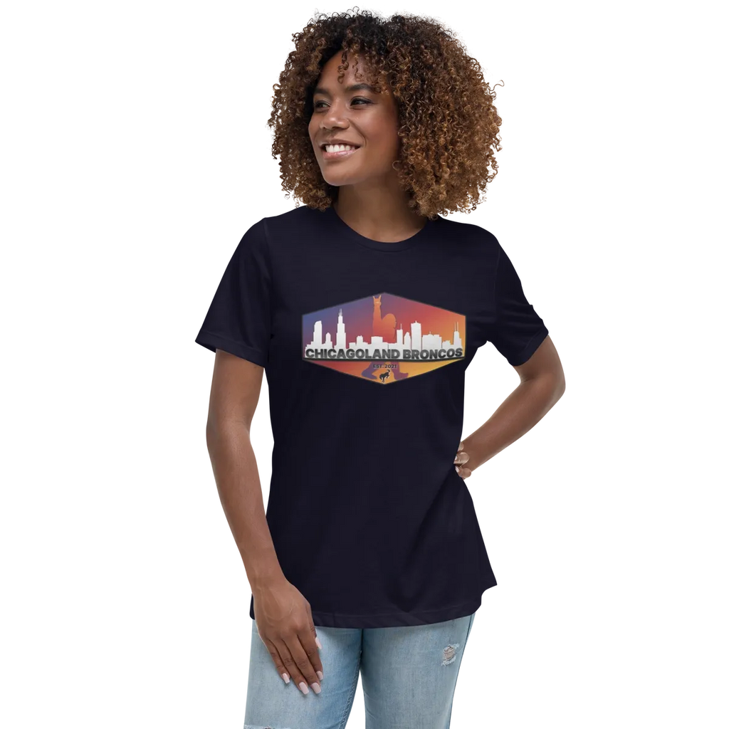 Chicagoland Bronco Women's T-shirt (front logo only)
