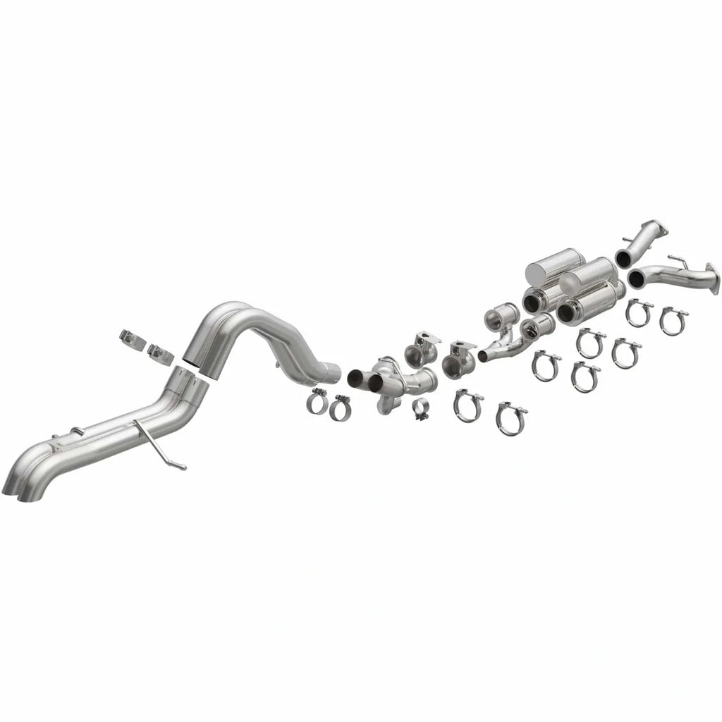 MagnaFlow 2022-2025 Ford Bronco Overland Series Cat-Back Performance Exhaust System (Raptor)