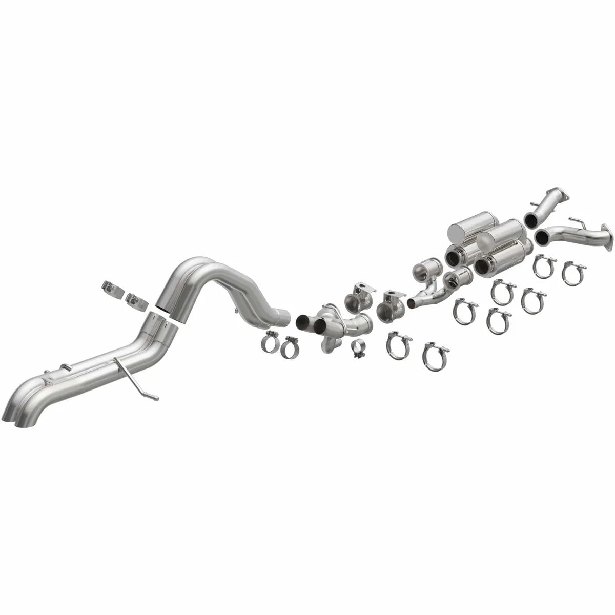 MagnaFlow 2022-2025 Ford Bronco Overland Series Cat-Back Performance Exhaust System (Raptor)
