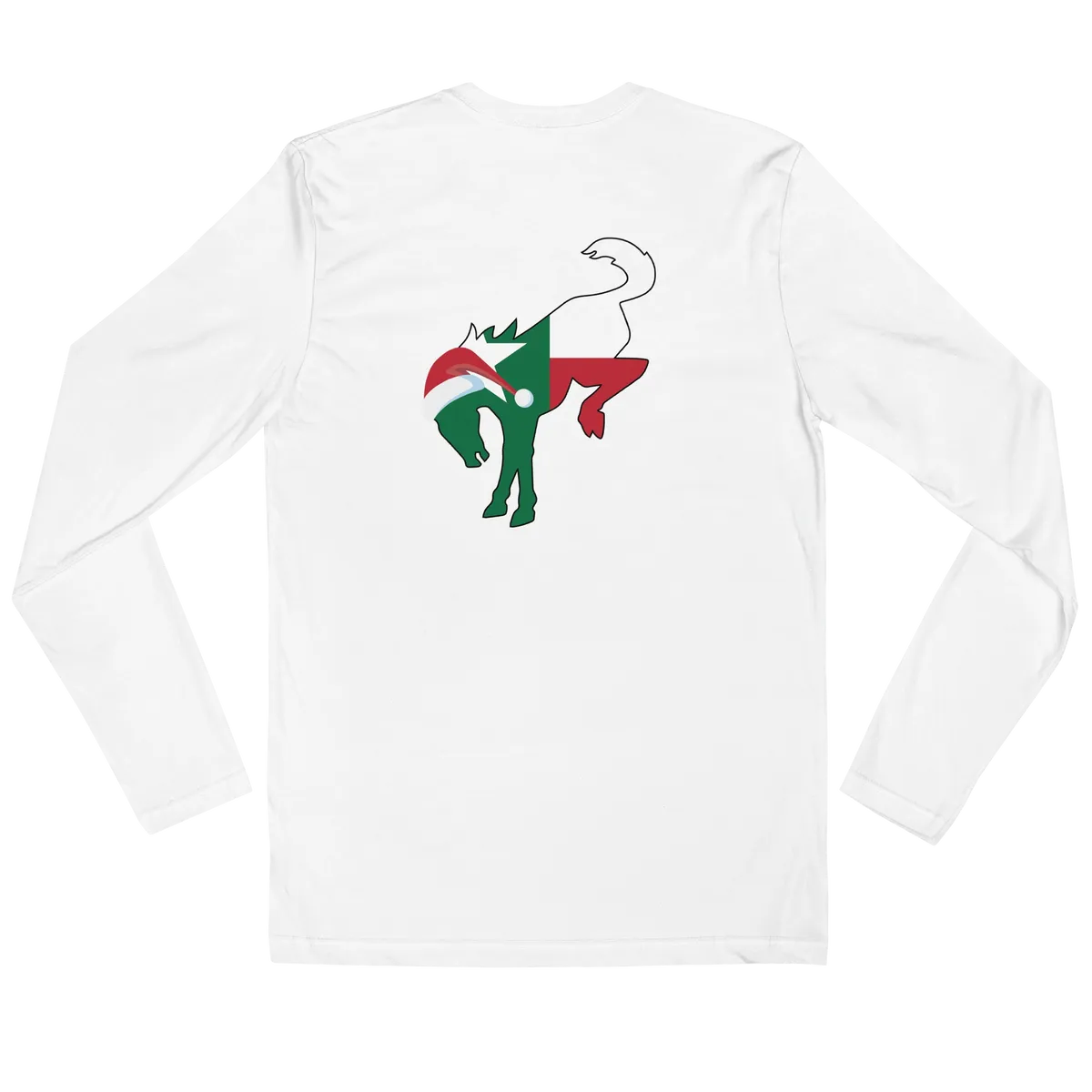 The Broncos of Texas Christmas long sleeve Main image