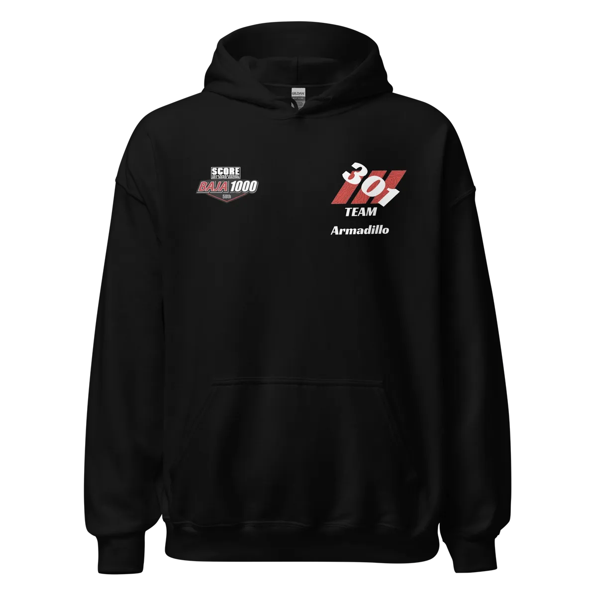 RJ Zanon Baja 1000 winners hoodie