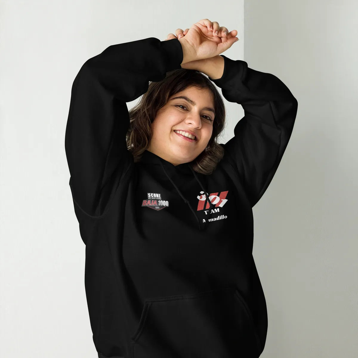 RJ Zanon Baja 1000 winners hoodie