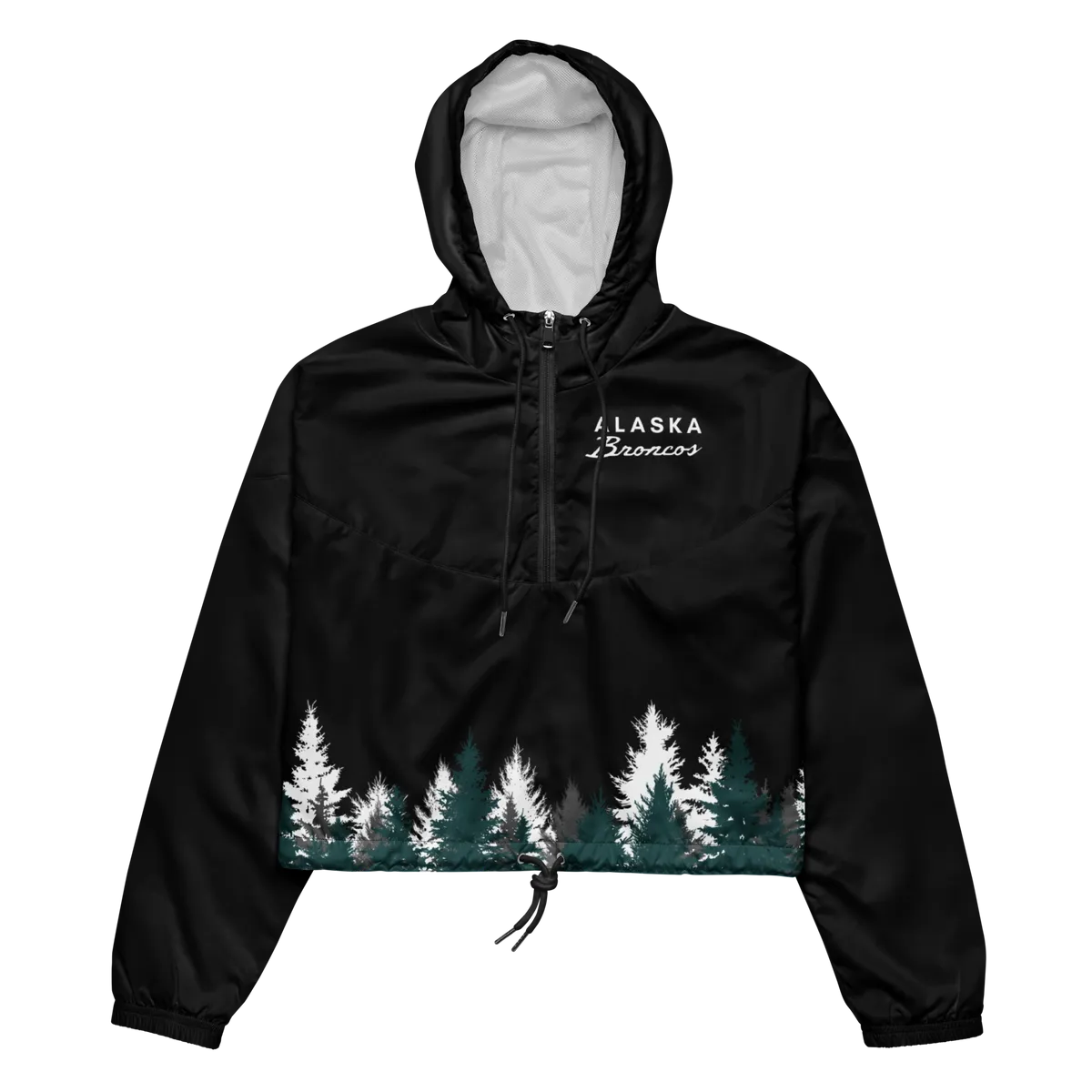 Alaska Broncos Crop windbreaker Main image