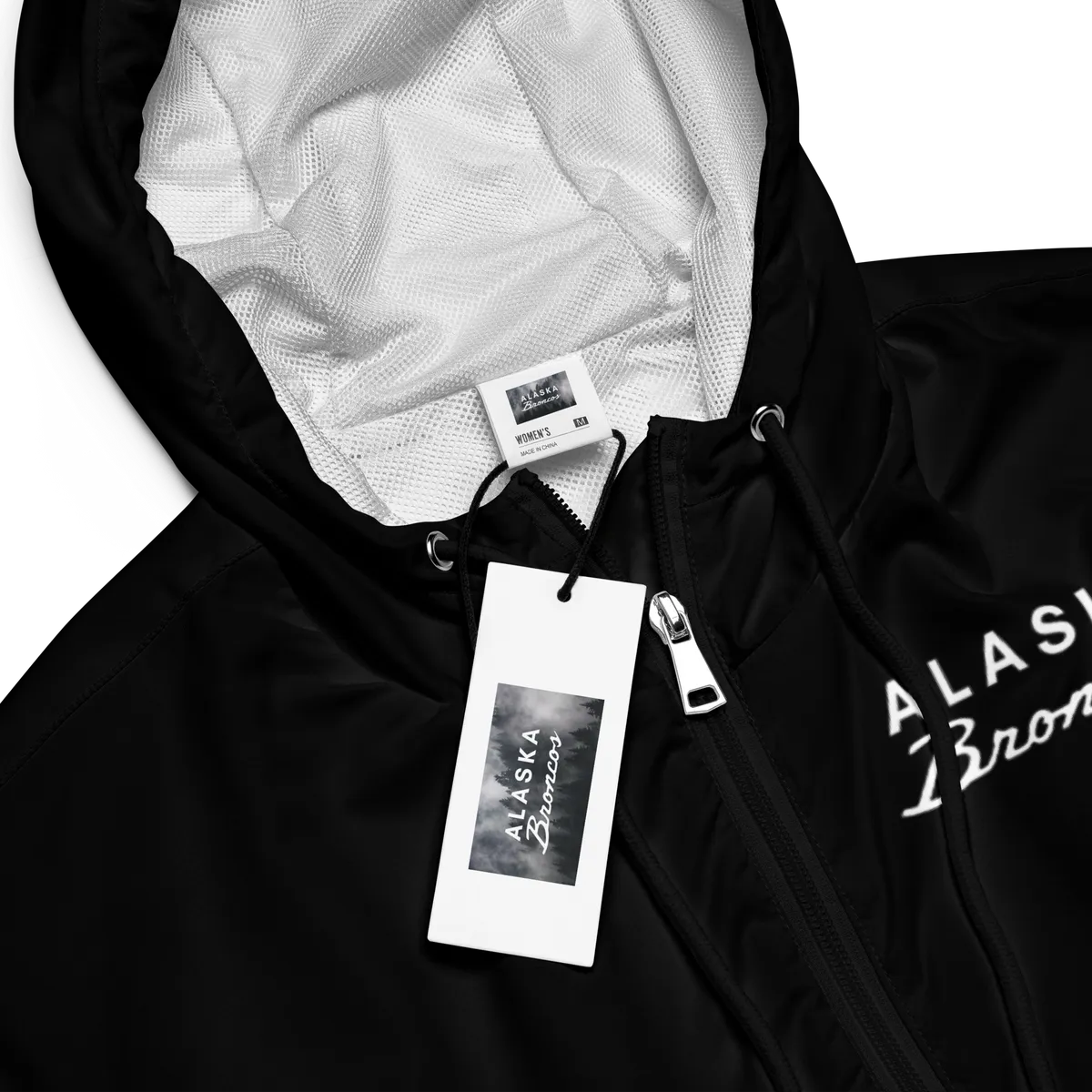 Alaska Broncos Crop windbreaker