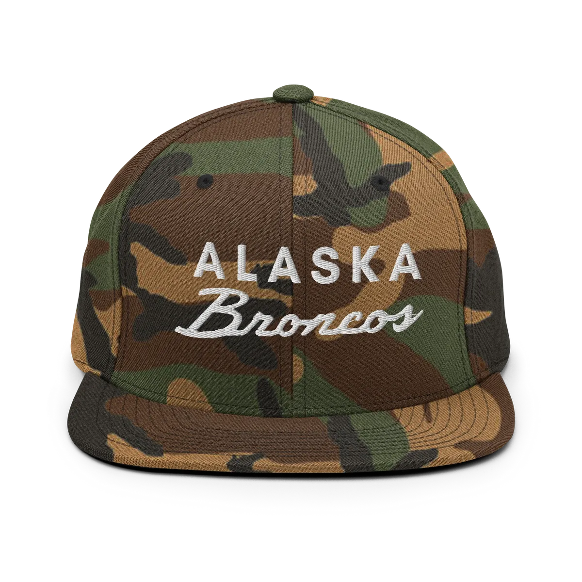 Alaska Broncos Snapback hat