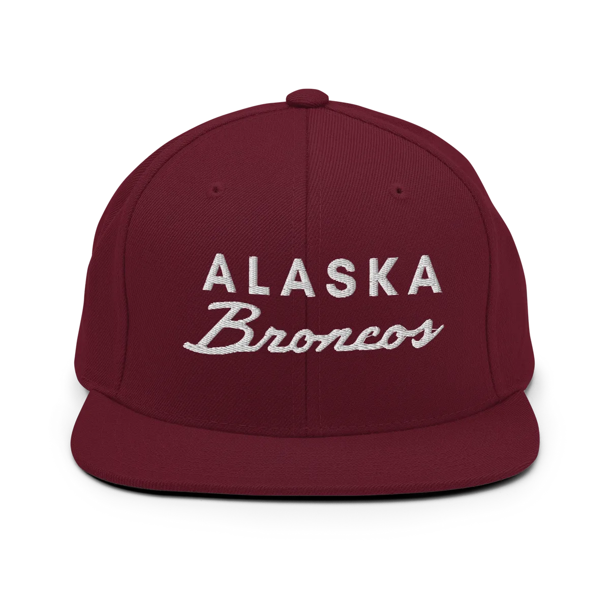Alaska Broncos Snapback hat