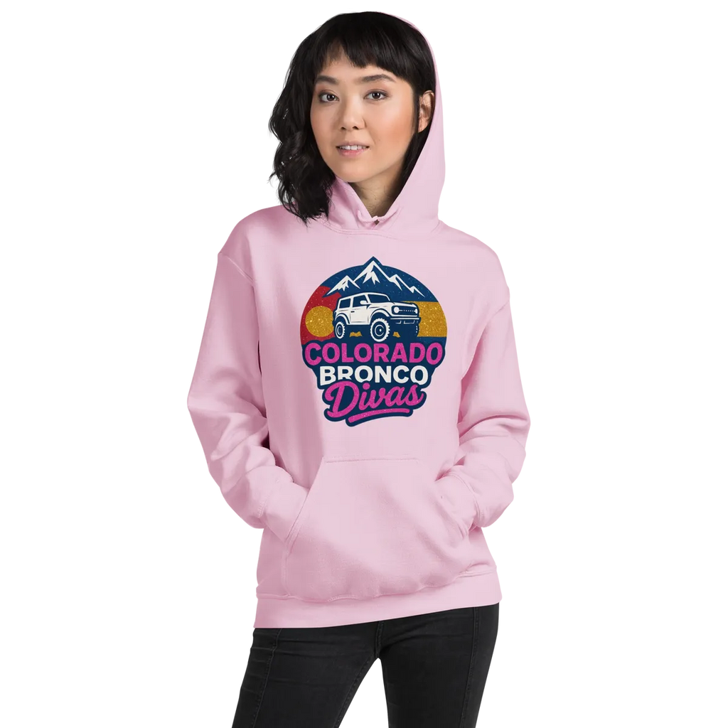 Colorado Bronco Divas hoodie