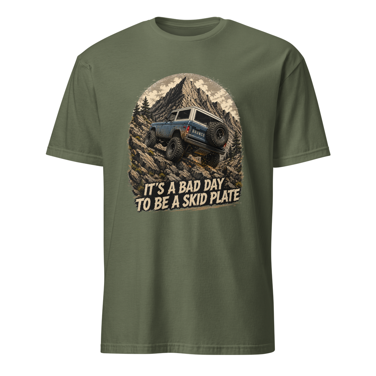 Its a bad day to be a skid plate shirt